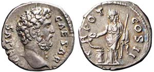 Roma, Elio Cesare, Denario, 137, Ag (3,33g x ... 