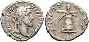 Roma, Antonino Pio, Denario, 140-144, Ag ... 