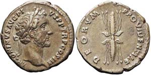 Roma, Antonino Pio, Denario, 140-144, Ag ... 