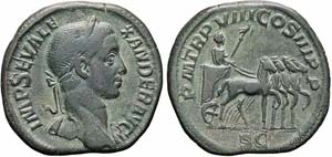 Roma, Elagabalo, Sesterzio, 229, AE (20,82g ... 