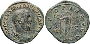 Roma, Pupieno, Sesterzio, 238, AE (19,70g x ... 
