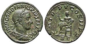 Roma, Gordiano III, Sesterzio, 242, AE ... 