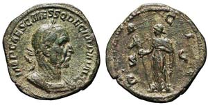 Roma, Traiano Decio, Sesterzio, 249-251, AE ... 