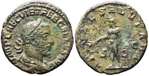 Roma, Treboniano Gallo, Asse, 251-253, AE ... 