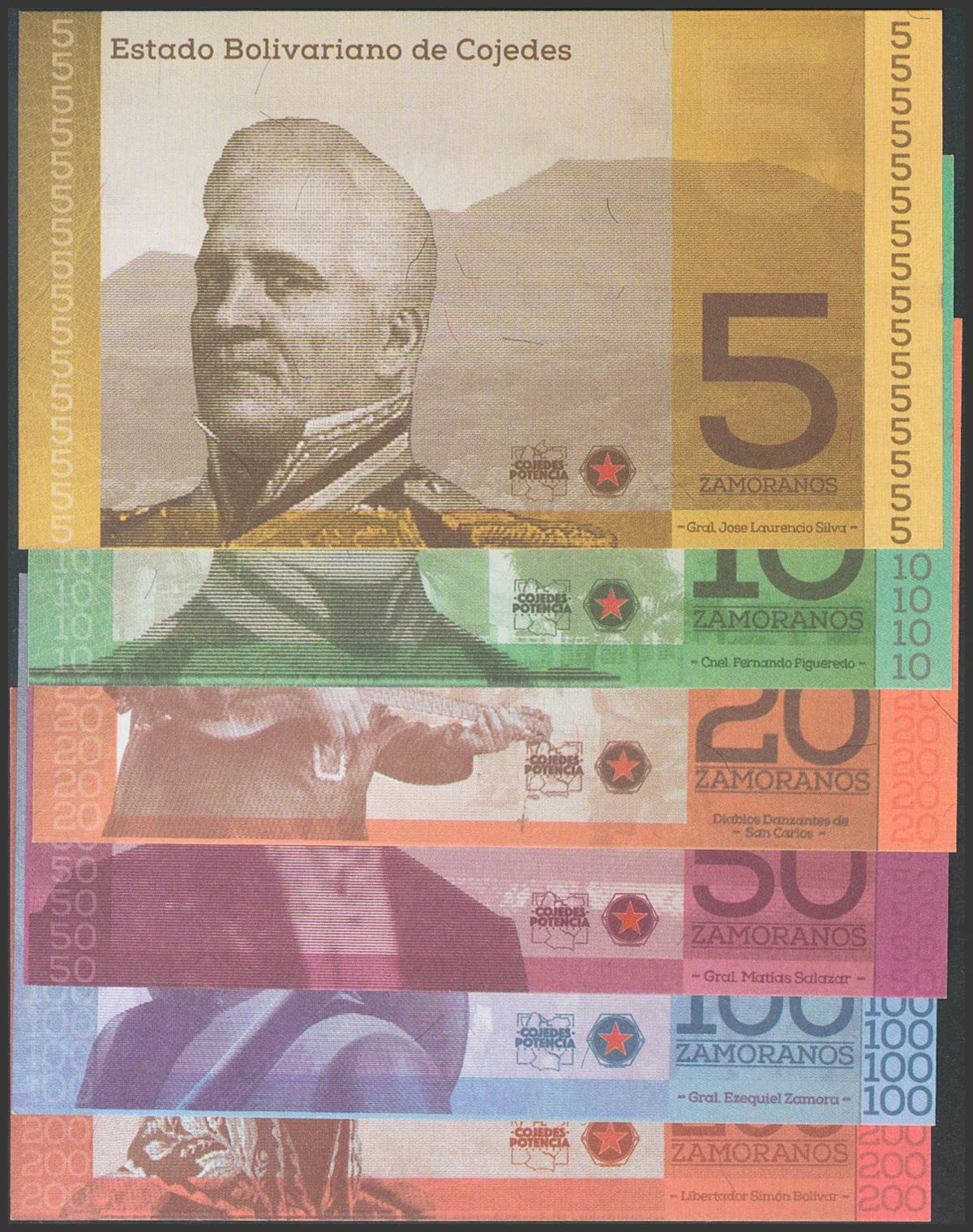 VENEZUELA. Serie completa compuesta por vales de ... - Ibercoin - Subastas  Numismáticas