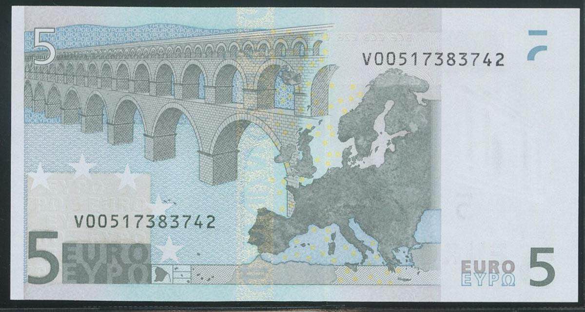 Billete 5€ Duisenberg PMG 65 EPQ españa d'occasion pour 55 EUR in