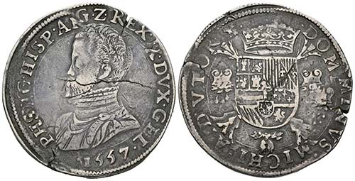 FELIPE II (1556-1598). 1 Escudo. ... 