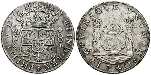 FELIPE V (1746-1759). 8 Reales ... 