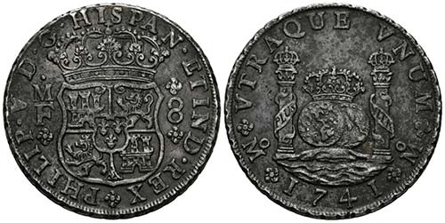 FELIPE V (1746-1759). 8 Reales ... 