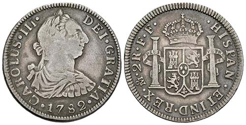 CARLOS III (1759-1788). 2 Reales. ... 