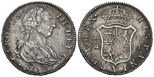 CARLOS III (1759-1788). 4 Reales ... 