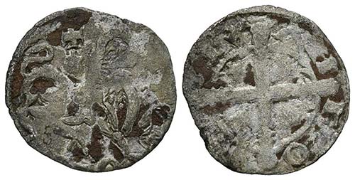 ALFONSO IX (1188-1230). Dinero. ... 