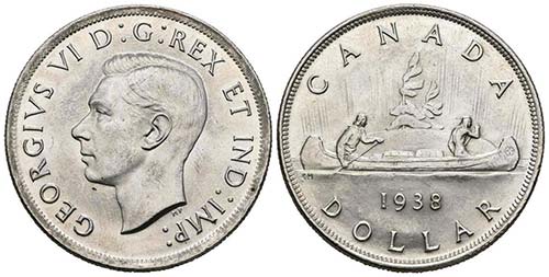 CANADA. 1 Dollar. (ar. ... 