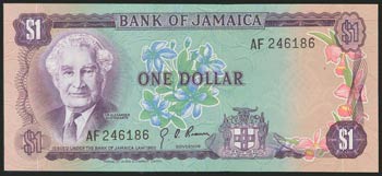 JAMAICA. 1 Dollar. 1976. (Pick: ... 