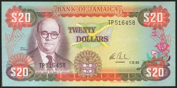 JAMAICA. 20 Dollars. 1 December ... 