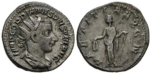GORDIANO III. Antoniniano. (Ar. ... 
