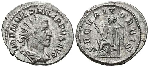 FILIPO I. Antoniniano. (Ar. ... 