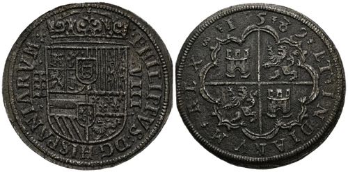 FELIPE II (1556-1598). 8 Reales. ... 