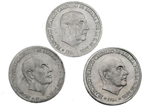 Conjunto de 3 monedas de 50 ... 