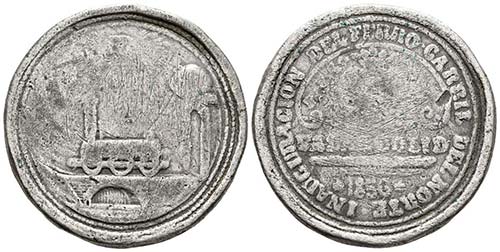 ISABEL II. Medalla. 1856. ... 