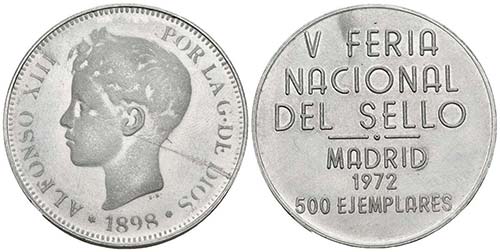 V FERIA NACIONAL DEL SELLO. 1972. ... 