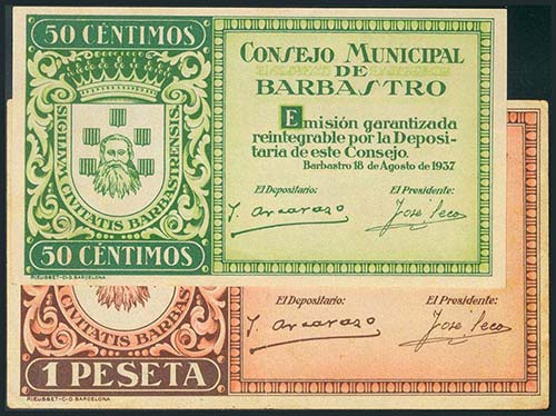 BARBASTRO (HUESCA). 50 Céntimos ... 