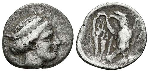 ELIS. Olympia. Hemidracma. 336-324 ... 