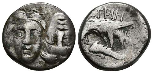 ISTROS, Moesia. 400-350 a.C. A/ ... 