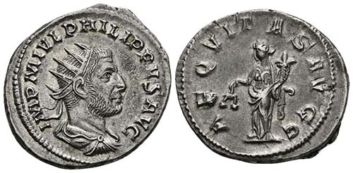 FILIPO I. Antoniniano. 244-247 ... 