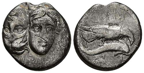 ISTROS, Moesia. 400-350 a.C. A/ ... 