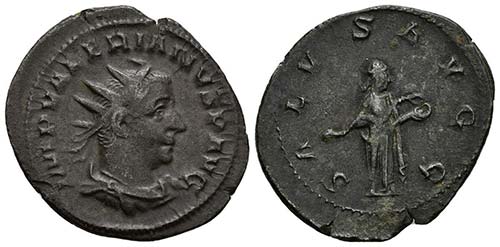 VALERIANO I. Antoniniano. 257-259 ... 