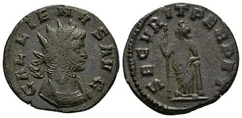 GALIENO. Antoniniano. 265-267 d.C. ... 