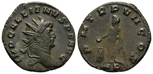 GALIENO. Antoniniano. 266-267 d.C. ... 
