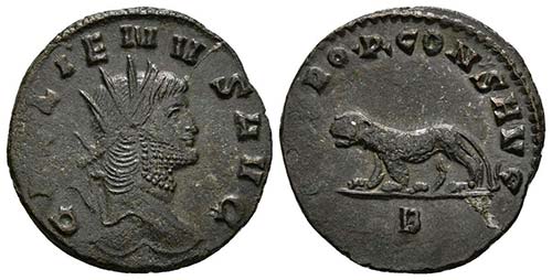 GALIENO. Antoniniano. 267-268 d.C. ... 