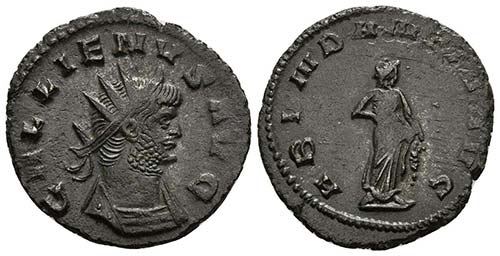 GALIENO. Antoniniano. 266 d.C. ... 