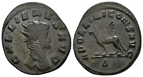 GALIENO. Antoniniano. 267 d.C. ... 