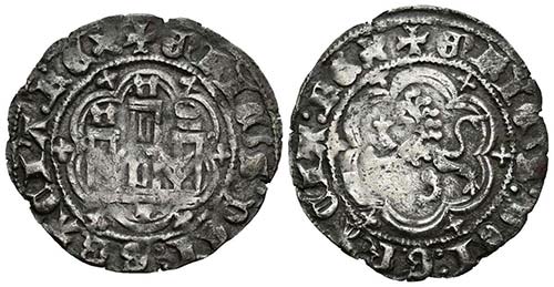 ENRIQUE III. Blanca. (1390-1406). ... 