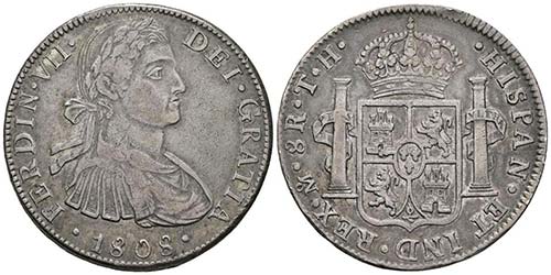 FERNANDO VII. 8 Reales. 1808. ... 