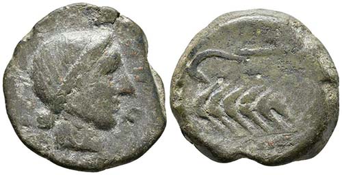 ABRA. As. 120-20 a.C. Porcuna ... 