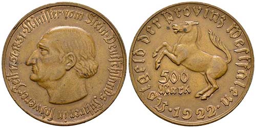 ALEMANIA. 10000 Mark. 1923. ... 