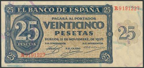 100 Pesetas. Septiembre 1937. ... 
