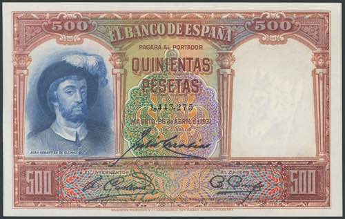 100 pesetas. August 15, 1928. ... 