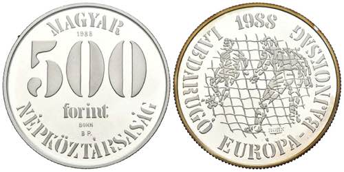 HUNGRIA. 500 Forint (Ar. ... 