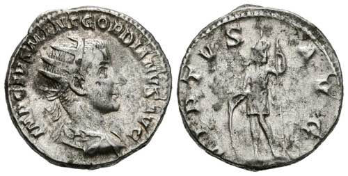 GORDIAN III. Antoninian. (Ar. ... 