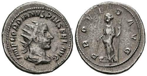 GORDIANO III. Antoniniano. (Ar. ... 