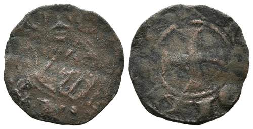 ALFONSO VII (1126-1157). Dinero. ... 