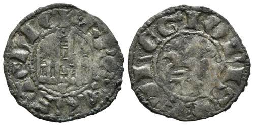 FERNANDO IV (1295-1312). Dinero. ... 