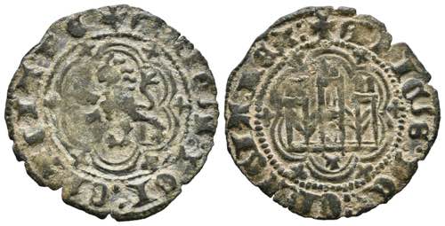 ENRIQUE III (1390-1406). Blanca. ... 