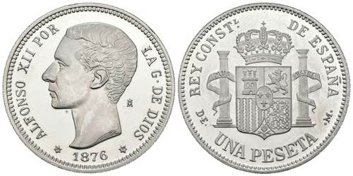 CONTEMPORARY. 1 peseta. (Ar. ... 
