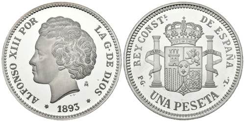CONTEMPORARY. 1 peseta. (Ar. ... 